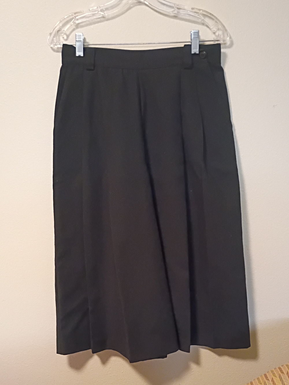 Vtg Worthington High Waist Classic wide leg 12 Culottes Pants Career Office Wear